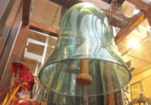 Glocke aus Glas der Glashütte Braunlage