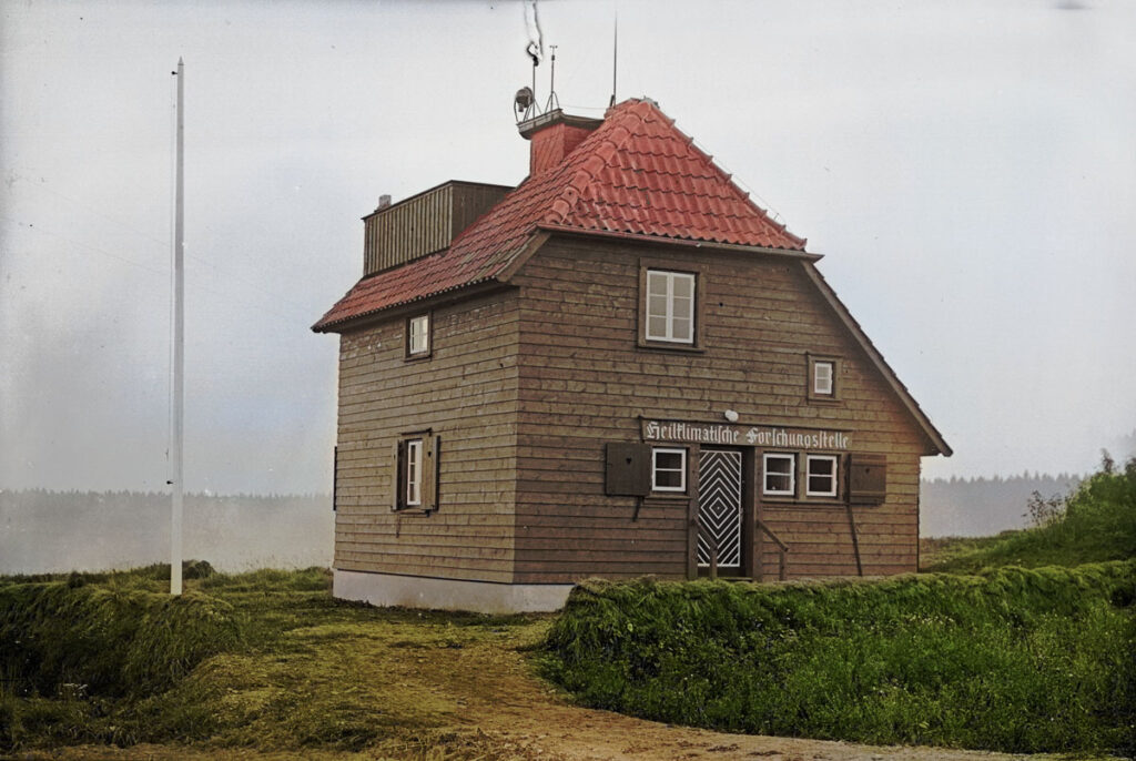 Historische Aufnahme der Meteorologischen Forschungsstation