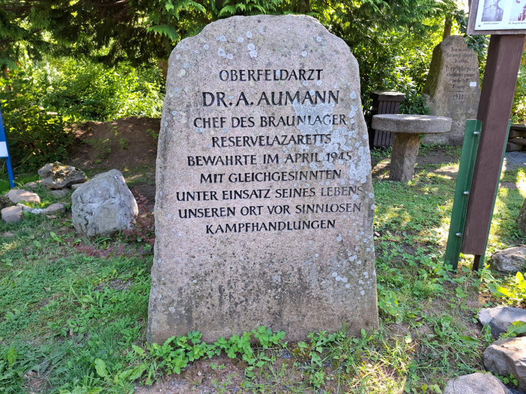 Denkmal Dr. Aumann